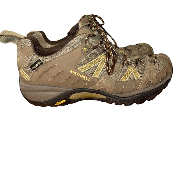 Merrell Siren Sport Gore-Tex XCR Hiking Shoes Women’s Size 6.5 Vibram Trail - Picture 3 of 7